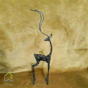 مجسمه مفتولی طرح آهو