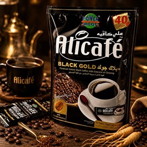 قهوه علی کافه مدل Black Gold بسته 40 عددی 