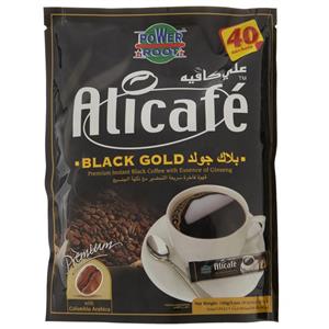 قهوه فوری بلک گلد علی کافه   قهوه علی کافه مدل Black Gold