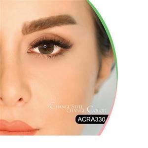 لنز چشم هرا رنگ سبز عسلی متوسط شماره ACRA330