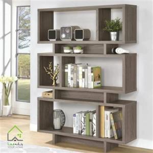 کتابخانه چوبی مدل باکسی