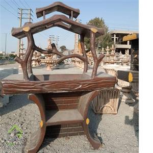 باربیکیو بتنی طرح درختی  TKb03