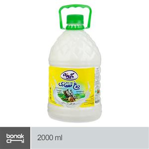 دوغ قفقازی گرما دیده گازدار گرینه - 2 لیتری
