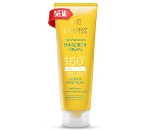 کرم ضد افتاب سینره مناسب پوست های معمولی خشک با SPF60 حجم 50 میل بی رنگ Cinere Sunscreen Cream 