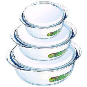 ست سه قابلمه پیرکس PX200 کد 5145