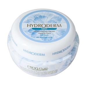 کرم مرطوب کننده دست صورت هیدرودرم مدل میست Hydroderm Moisturizing Cream Hand Face Model Mist 150 