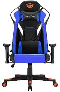 صندلی گیمینگ میشن آبی  Gaming Chair Meetion Orange CHR22 Blue 