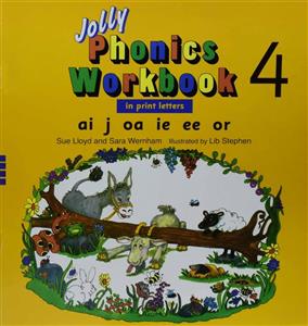 کتاب Jolly Phonics Work Book 4 | جولی فونیکس ورک بوک 4 