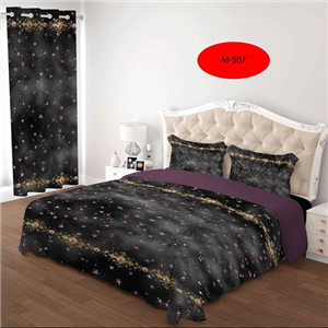 روتختی سه بعدی ساتن ابریشم ترک طرح مدرن – کد M 507