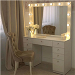 میز آرایش مدرن آینه ای – مدل پیکو