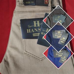 شلوار جین رنگی مارک هنسل سایز 38تا56