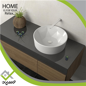 روشویی روکابینتی گلسار مدل دیاموند