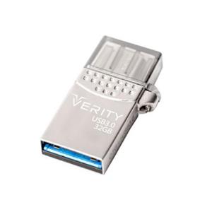 فلش مموری  VERITY O508 USB3.0 32GB OTG وریتی 