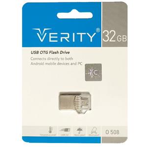 فلش مموری  VERITY O508 USB3.0 32GB OTG وریتی 