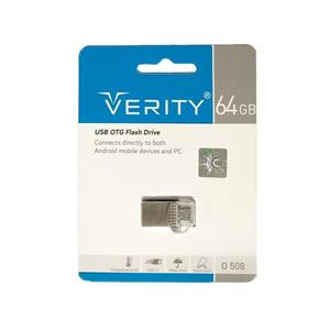 فلش مموری VERITY O508 USB3.0 64GB OTG وریتی Verity USB 3.0 Flash Memory 