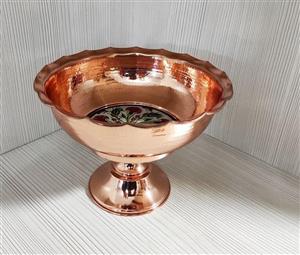 شکلات خوری مسی طرحدار