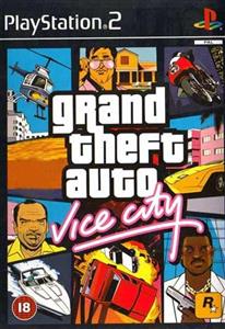 دیسک بازی GTA Vice City جی تی ای برای PS2