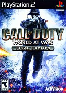 دیسک بازی Call Of Duty World At War مخصوص PS2 نشر ACTIVISION