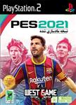 دیسک بازی PES 2021 مخصوص ps2  نسخه مادسازی و لایسنس