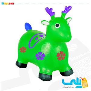 110-17 گوزن پرشی بادی موزیکال سبز
