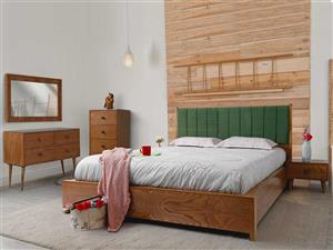 سرویس خواب چوبی بلج  کلاسیک مدل ماهور