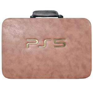 کیف ضد ضربه PS5 رنگ کرم 