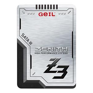 حافظه SSD ژل مدل Zenith Z3 با ظرفیت 256 گیگابایت SSD Geil Internal Zenith Z3 256GB