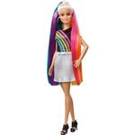 عروسک باربی مدل rainbow sparkle hair