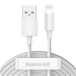کابل لایتنینگ بیسوس Baseus Simple Wisdom Data Cable Kit USB to Lightning Cable Lightning simple Wisdom