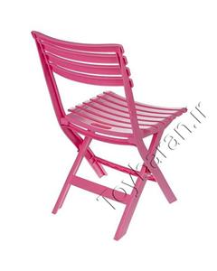 صندلی تاشو کودک صورتی