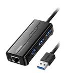 Ugreen 20265 USB 3.0 HUB, 3 Port With Gigabit LAN / 20265