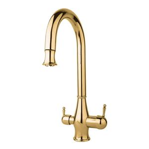 شیر‏ ظرفشویی و تصفیه راسان مدل رزا طلایی