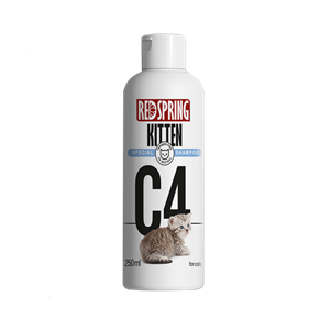 شامپو گربه رداسپرینگ مدل C4 مخصوص بچه گربه حجم 250 میلی لیتر