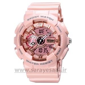 ساعت مچی عقربه ای دیجیتال زنانه اسکمی مدل 1688PK