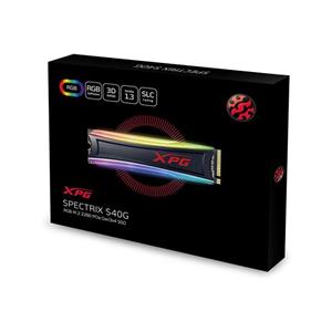 اس اس دی اینترنال ای دیتا ایکس پی جی مدل SPECTRIX S40G M.2 2280 ظرفیت 4 ترابایت Adata XPG S40G RGB 4TB PCIe Gen3x4 NVMe 1.3 M.2 2280 Internal SSD