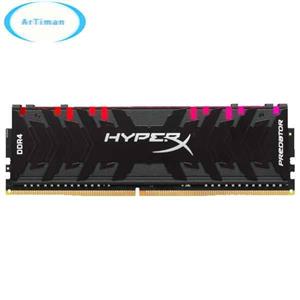 رم کامپیوتر HyperX Predator RGB-8GB-3300MHz-DDR4-CL16-Single Channel 