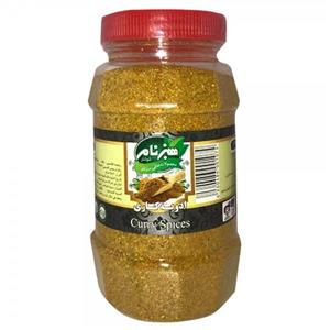 ادویه کاری مخلوط سبزنام مقدار 400 گرم 