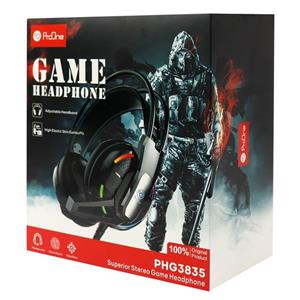 هدست گیمینگ پرووان مدل PHG3835 ProOne Gaming Headset 