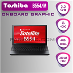 Toshiba B554/M I3-4320 4GB 320GB HD NON TOUCH