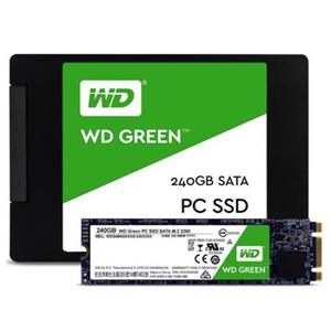 حافظه اس اس دی وسترن دیجیتال گرین WDS240G ظرفیت 240 گیگابایت Western Digital GREEN Internal SSD Drive  240GB