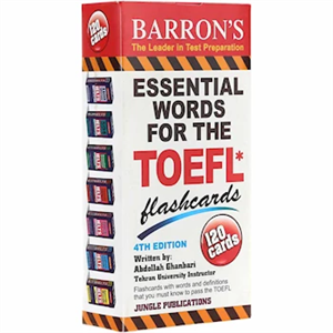 فلش کارت Barrons Essential Words For the TOEFL Flashcards انتشارات جنگل