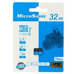 رم میکرو ۳۲ گیگ میکروسونیک MicroSonic U1 C10 70MB/s