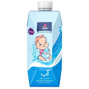 آب استریلیـزه مناســب برای نوزادان و کودکان ماجان Majan Baby Water حجم 330 میل 