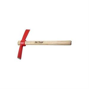 تیشه دو سر تخت با دسته چوبی اسپاد M-tools