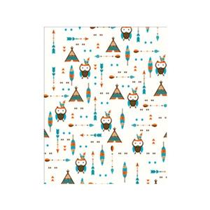 کلاسور ۲۶ حلقه جلد سخت طرح پنج جغد