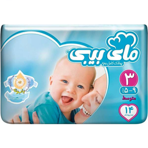 پوشک مای بیبی مدل Chamomile سایز 3 بسته 14 عددی My Baby Chamomile Size 3 Diaper Pack of 14