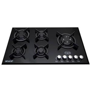 اجاق گاز صفحه ای شیشه تی اند دی مدل TD105E T And D Glass Gas Hob 