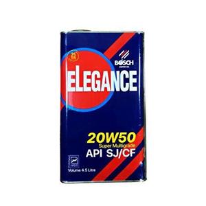 روغن موتور بوش مدل الگانس SJ حجم 4.5 لیتر (20w-50)