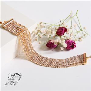 4137دستبند زنانه طرح طلا