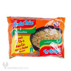 نودل مرغ اندومی : وزن 75 گرم